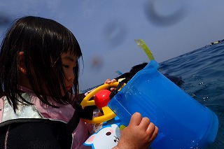 沖縄シュノーケリング２歳