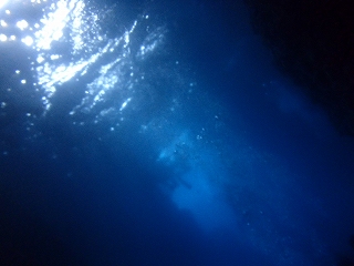 青の洞窟水中ダイビング