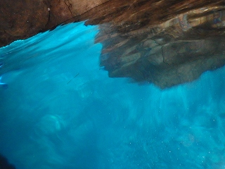 青の洞窟シュノーケリング　きれい！